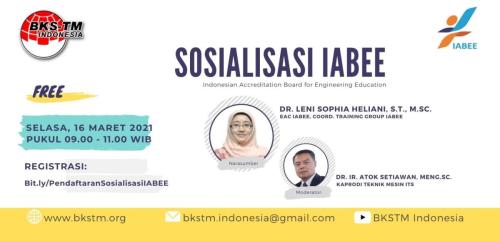 Webinar Sosialisasi IABEE